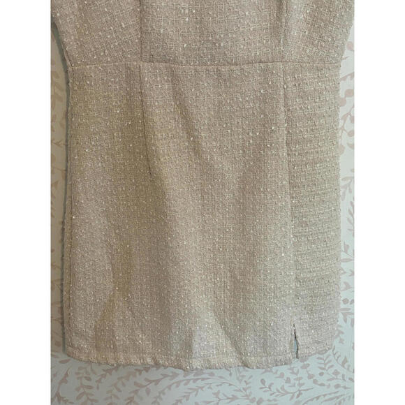 NWT Elegant THIRTY/THIRTY Tweed Tank Dress - Picture 3 of 7